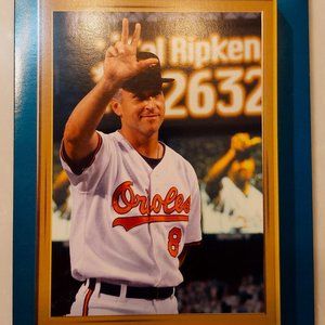 1998 Merck Prinivil Promo Cal Ripken Jr HOF